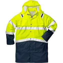 Warnschutz Regenmantel "4634 RS" - XXL - gelb/marine