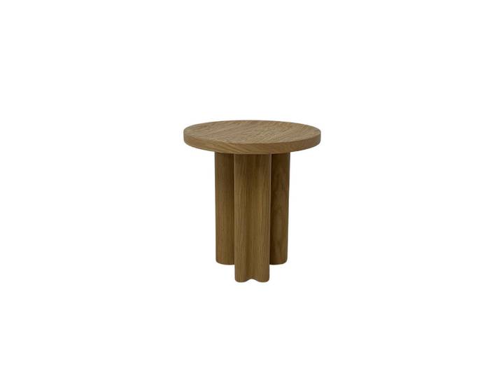 Kaiser Möbel Couchtisch Ronde, Modern und Stabil Eiche, Eichefarben, Eichenholz, Rund,Rund, rund, 45x50x45 cm, Wohnzimmer, Wohnzimmertische, Couchtische