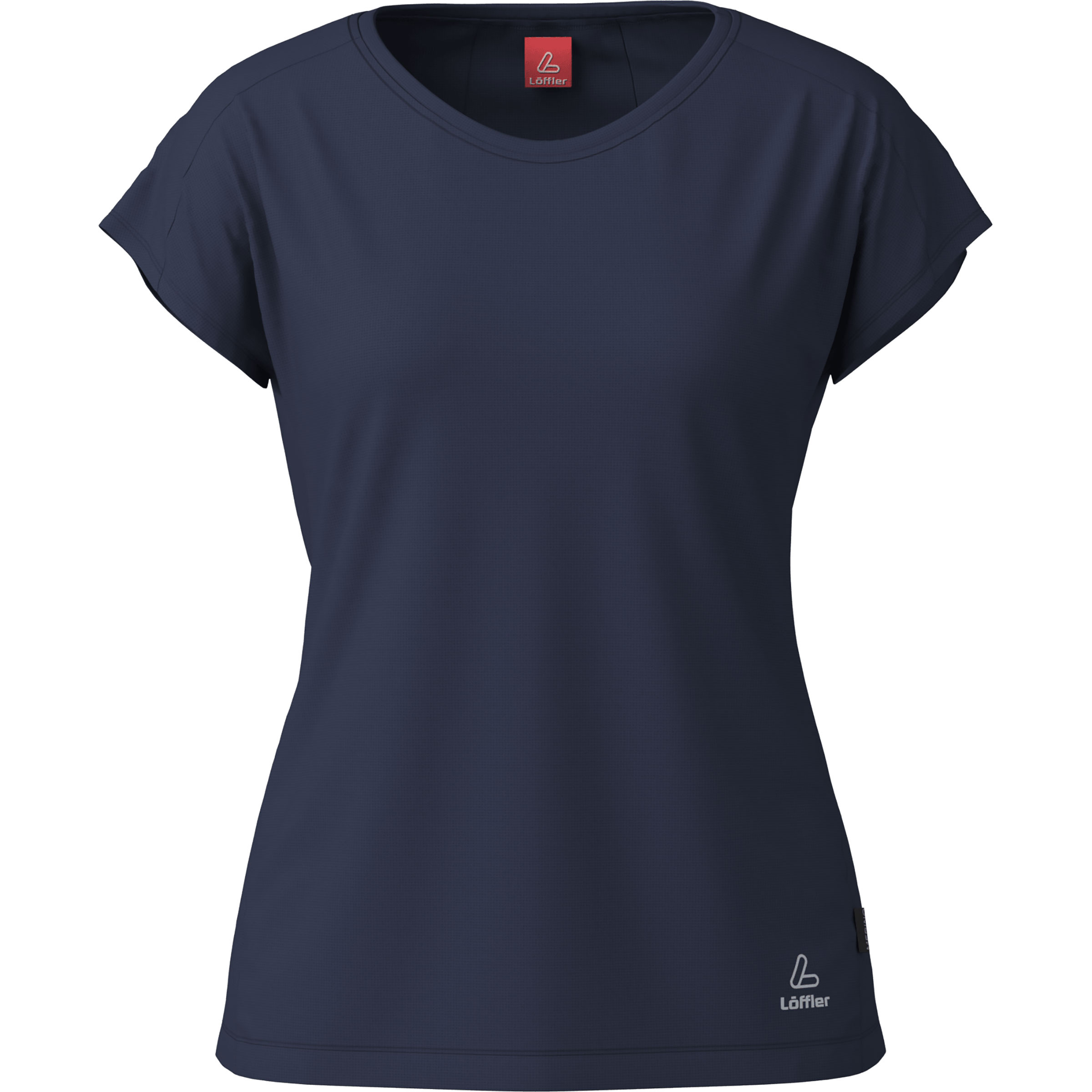 Löffler Loose Damen T-Shirts blau Größe XL Trekking Schnell trocknend