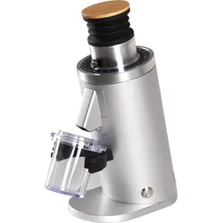 ROASTLY DF54 Coffee Grinder Gen 4 IV V4, Electric Single Dose Coffee Grinder, Nearly Retention-Free (Silver)