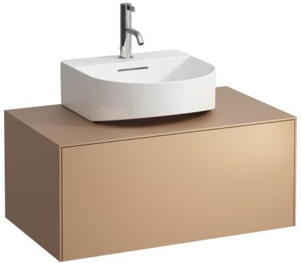 LAUFEN Sonar Schubladenelement H4054410340411 77,5x34x45,5cm, 1 Schublade, Kupfer