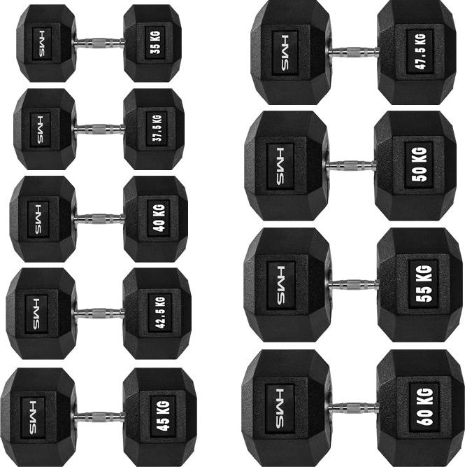 Hex Hantel 42,5 kg - Langlebiges Krafttrainingsgerät