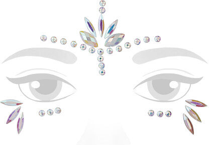 Face-Art-Tattoo "Diamant"