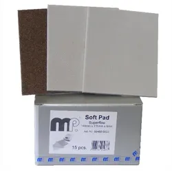 MP SoftPad - Schleifpad 140mm x 115mm - Fine, VE=15Stk.