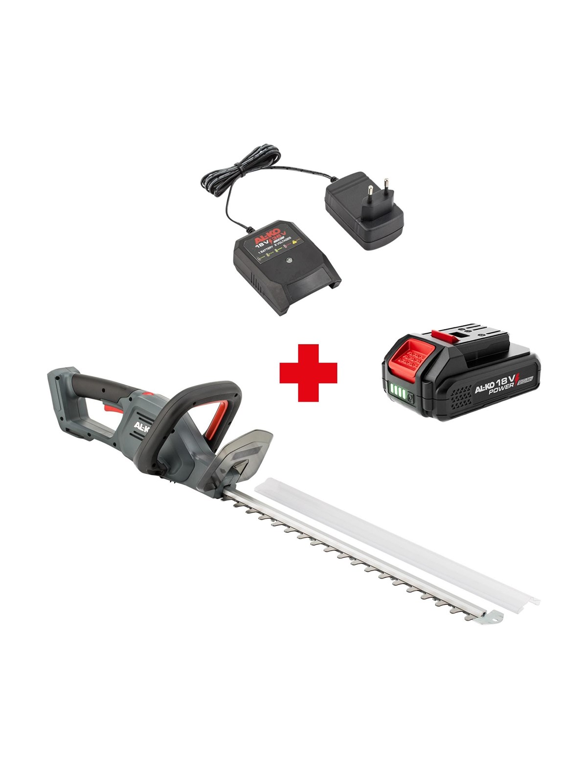 AL-KO Akku-Heckenschere HTD 1855 (Set) Comfort
