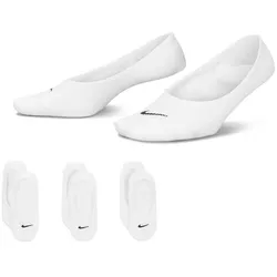 3er Pack NIKE Everyday Lightweight Training Füßlinge Damen white/black 34-38