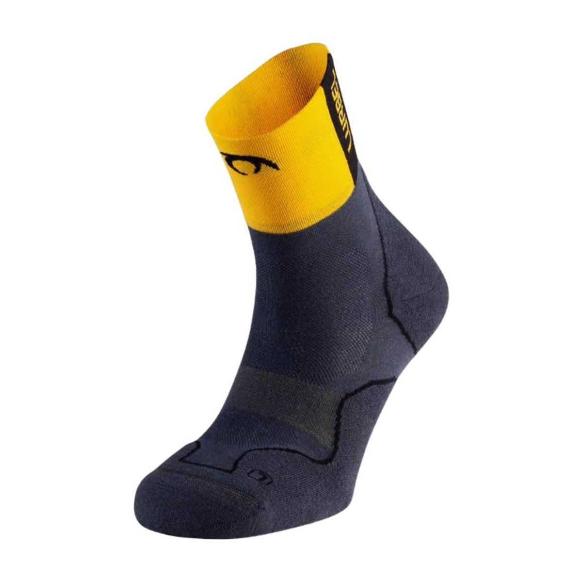 Meias Lurbel Desafío Four Cinza Amarelo, Tamanho L Unisex