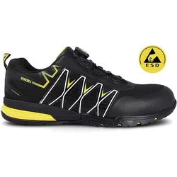 Paredes, Sicherheitsschuhe, Sport, Spro+, muren, sherry, zwart, maat 45 (S3, 45)