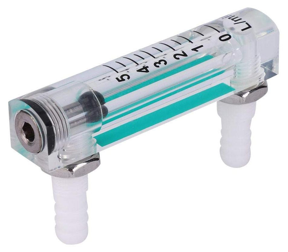 Lustrens Stroommeter voor het meten van 15LPM zuurstof en kooldioxide