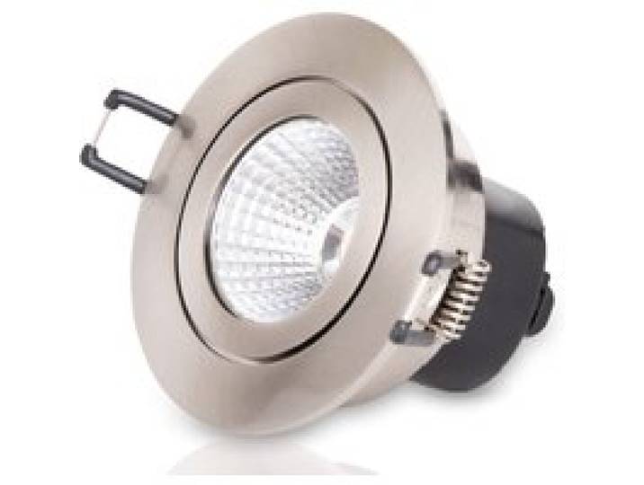 LED-Spot encastrable au plafond Elva nickel