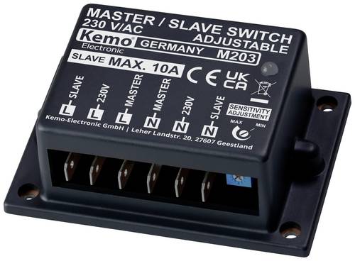 Kemo M203 Master Slave Schalter Baustein 230 V/AC