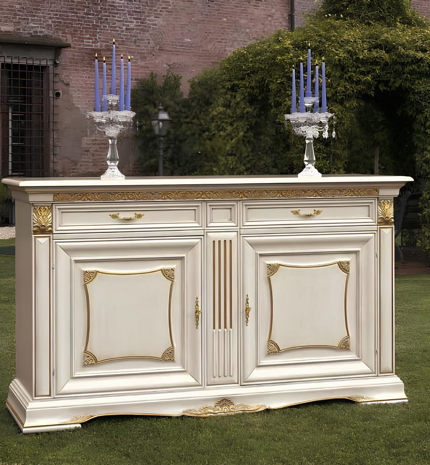 Kommode Schrank Luxus Schrank Regal Konsole Italy Möbel Holzschrank Kommoden