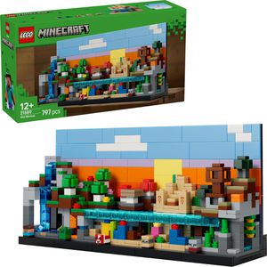 LEGO Minecraft 21589 Mini-Biome, ab 12 Jahre, 797 Teile