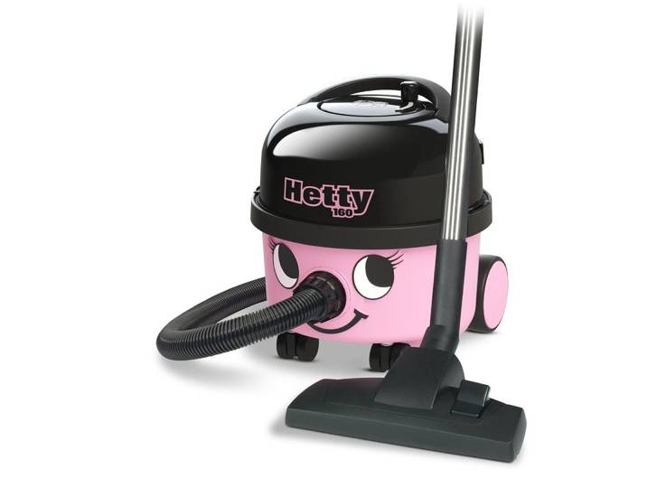 Numatic Hetty Compact HET-160 Stofzuiger met zak Roze
