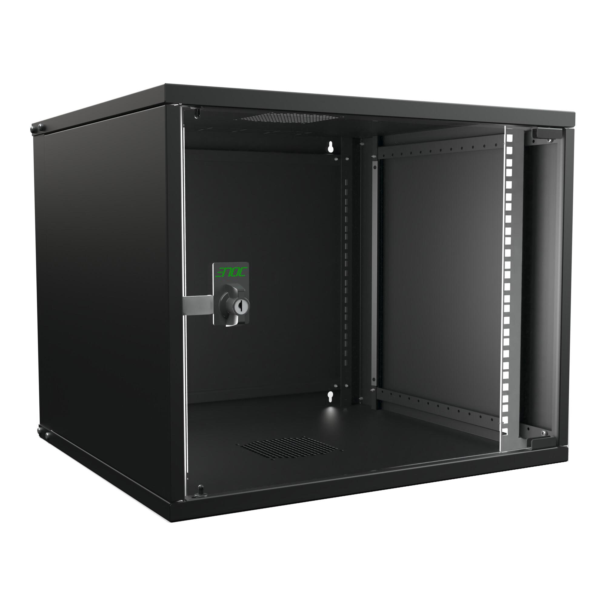 Enoc Wandschrank SNP 9HE sw 19"550x500x448mm W3 9-5-S-SNP (57532)