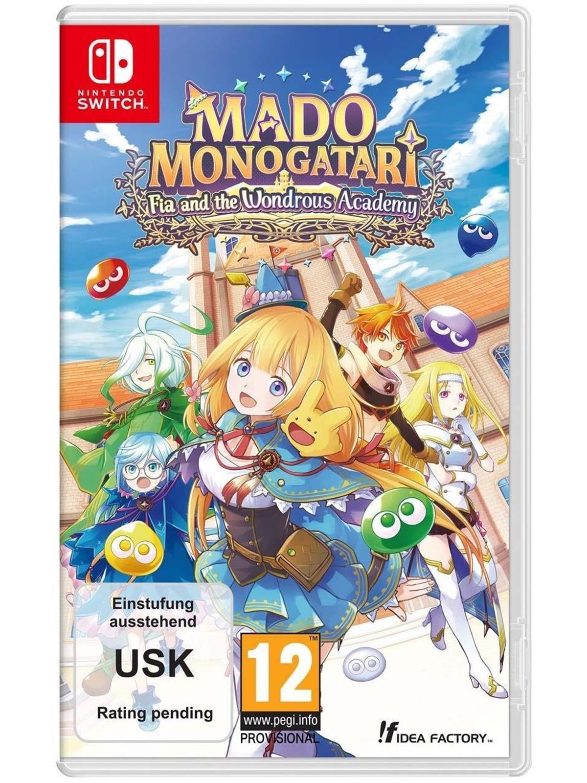MADO MONOGATARI: Fia and the Wondrous Academy - Nintendo Switch - RPG - PEGI 12