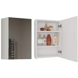 Hängender Badezimmerschrank POLA 1DL WEISS