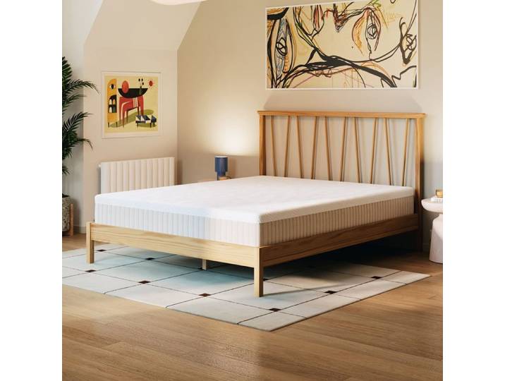 SLOME Matelas 2P Latex Hybride 200x200 cm