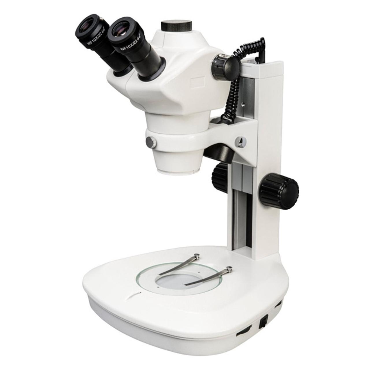 Bresser Optik Science ETD-201 Trino Zoom Stereomikroskop Trinokular 50 x Auflicht, Durchlicht (5806200)