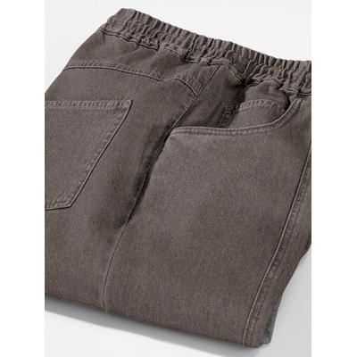 Trainingshose CLASSIC, Herren, Gr. 66, Normalgrößen, grau (taupe), 100% Baumwolle, unifarben, lang, Hosen Trainingshose