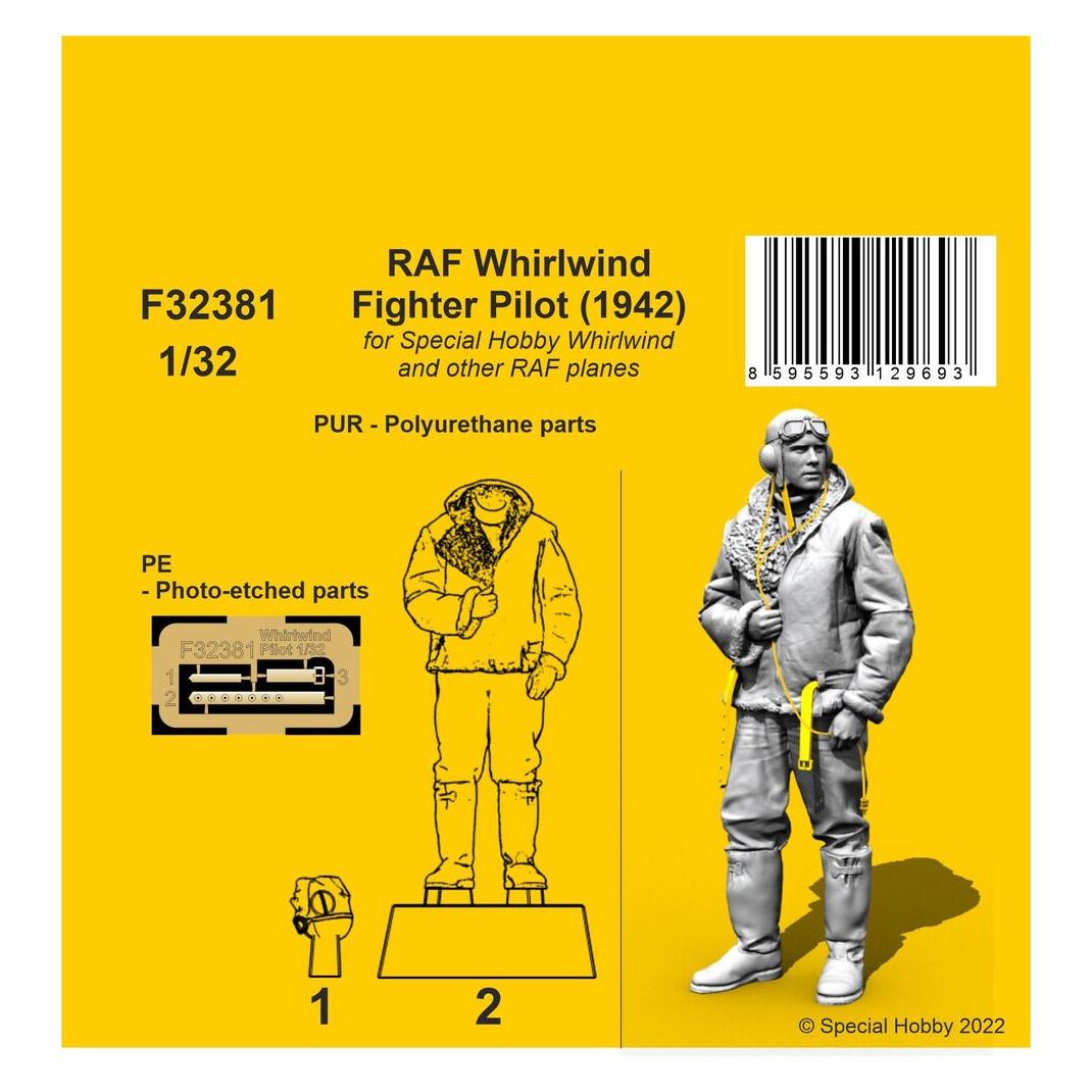 CMK RAF Whirlwind Fighter Pilot (1942) 1/32 (129-F32381)