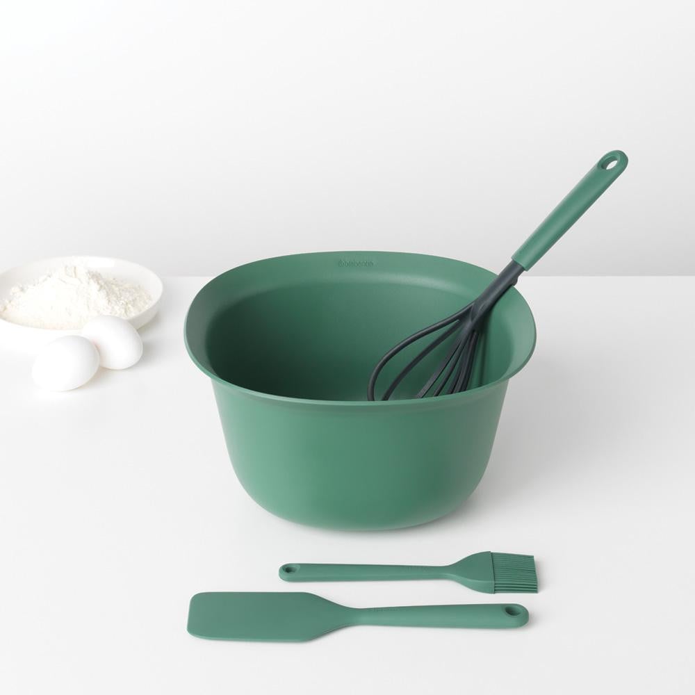 Brabantia Tasty+ Zelfsluitende vershoudbakjes, Groen, 3,2 liter