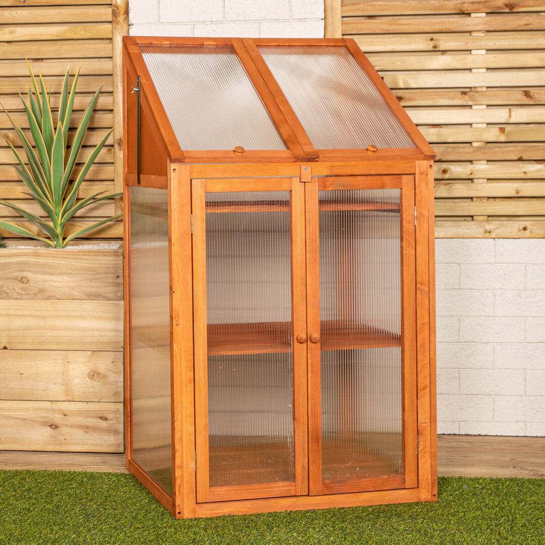 Samuel Alexander 2Ft. W x 2Ft. D Mini Greenhouse 120cm H X 69cm W X 49cm D
