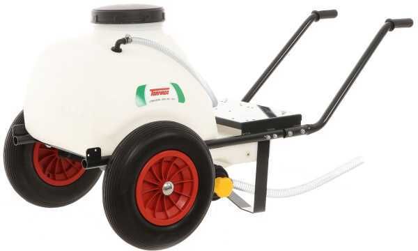 AgriEuro Premium Karrenspritze ohne Membranpumpe Tank 120 Lt, anpassbar an Membranpumpen Comet