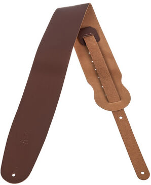 Levys "Leather Strap 3,5" BRN" Braun