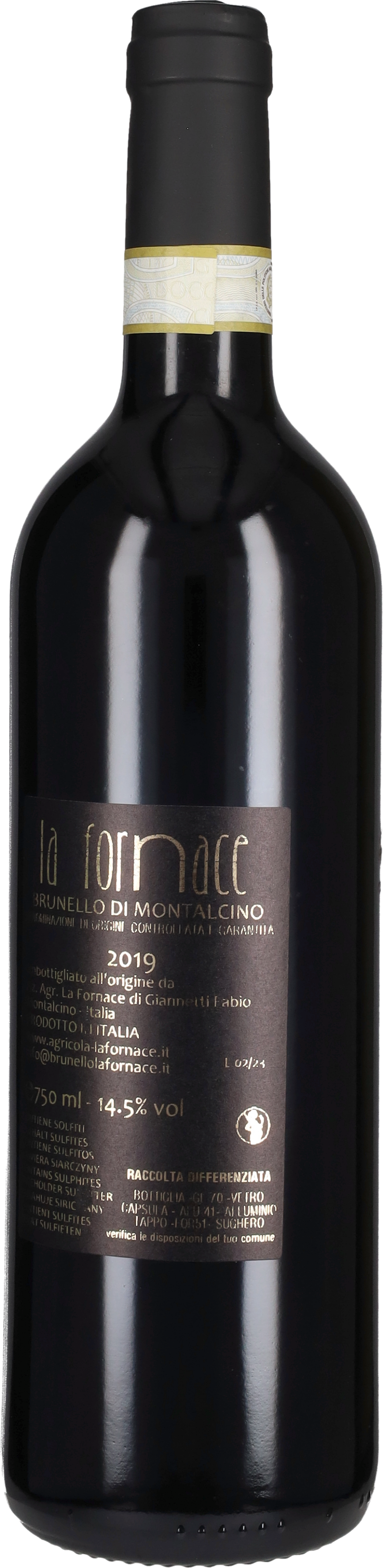 Brunello di Montalcino La Fornace 2020