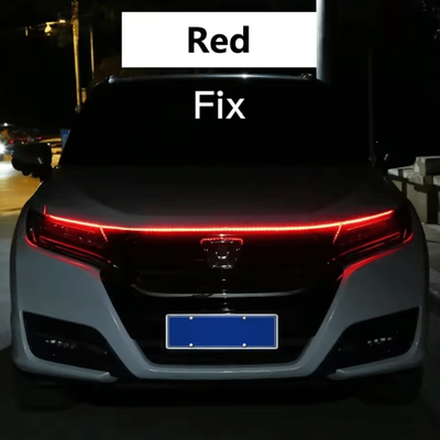Inspire Curations LED Scanning Car Hood Light Strip For Daytime Running And Start Up Effect red do Not Scan 180cm