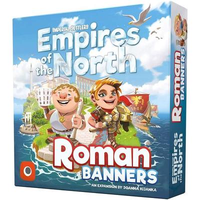 Pegasus POP00388 - Imperial Settlers, Empires of the North, Roman Banners, Expansion (EN)