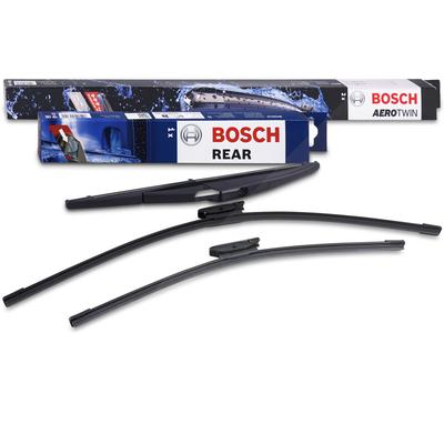 Bosch Scheibenwischer A426S vorne + H840 hinten [Hersteller-Nr. 41109255] für Toyota, Citroën, Opel, Peugeot