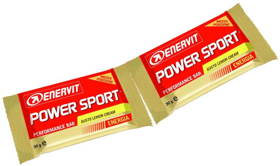 Enervit Power Sport barretta energetica gusto limone double 30g+30g