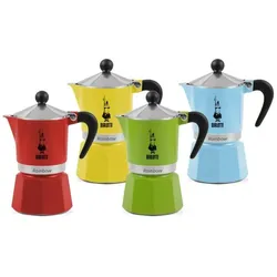 Bialetti Rainbow - Espressokocher - hellblau - für 3 Tassen