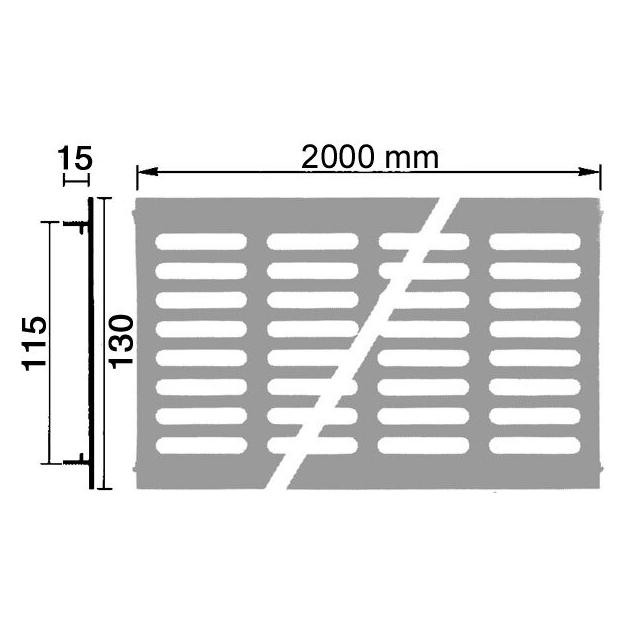 Hoju Lüftungsgitter (3067 2000-C4)