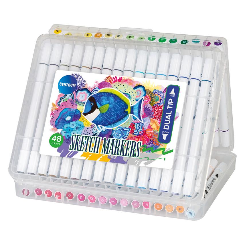 Centrum TWIN MARKERS 48 stk. etui (48x) (89707)