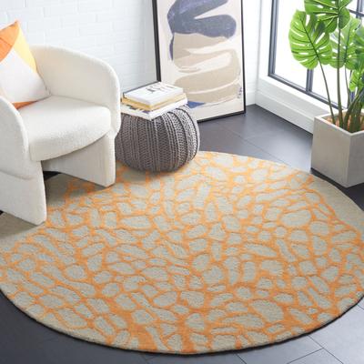 SAFAVIEH Handmade Blossom Alicia Modern Floral Wool Rug