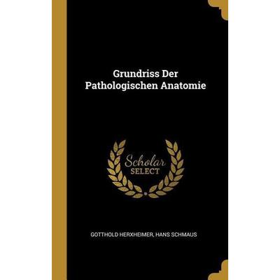 Grundriss Der Pathologischen Anatomie, Gebundene Ausgabe von Gotthold Herxheimer,Hans Schmaus, Creative Media Partners, LLC, 978-0-274-43345-2