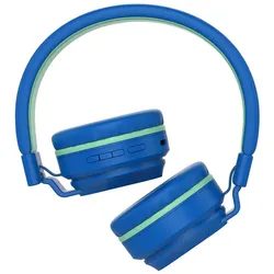 Tellur Buddy Bluetooth Over-Ear Headphones Blue