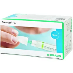 OMNICAN fine Pen Kanüle 31 G 0,25 x 6 mm 100 St Kanüle