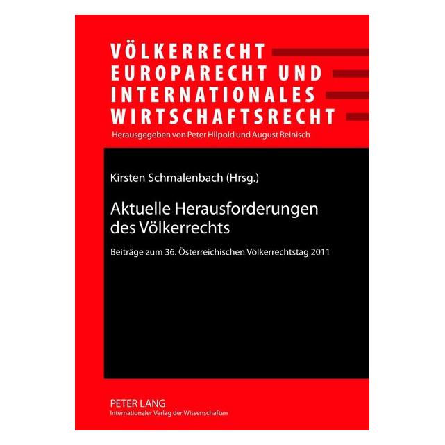 Peter Lang Aktuelle Herausforderungen des Völkerre (67836635)