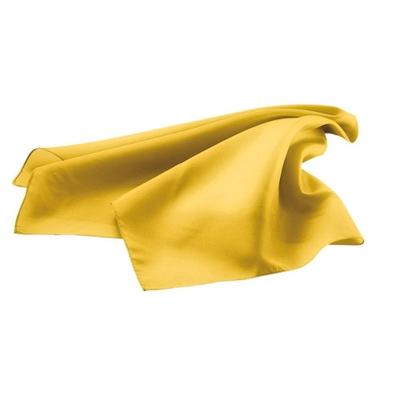 Exner Halstuch B 50 x L 50 cm Fb. gelb : gelb : 100% Polyester (Business)