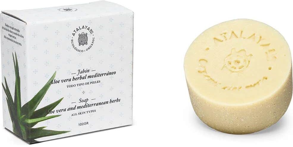 Atalaya Bio Jabón Facial Aloe Vera Herbal Mediterráneo 100 g