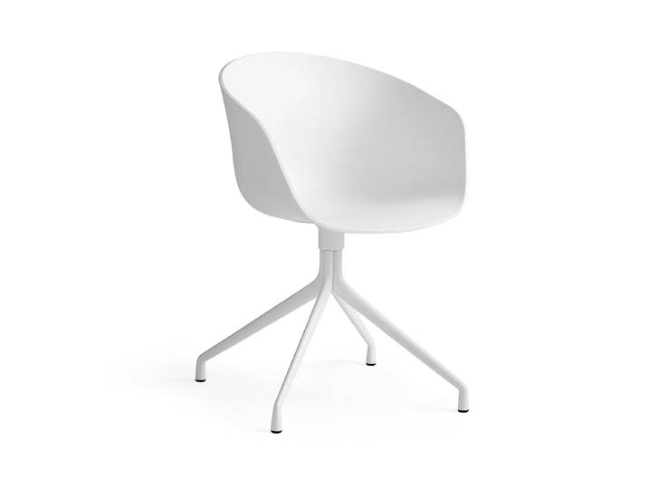 HAY - About A Chair AAC 20, white 2.0 (Kunststoffgleiter)