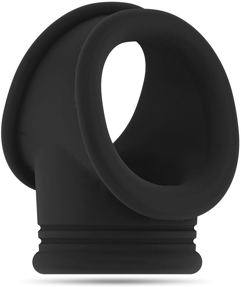 Sono Cockring et Ball Strap No.48 - Noir
