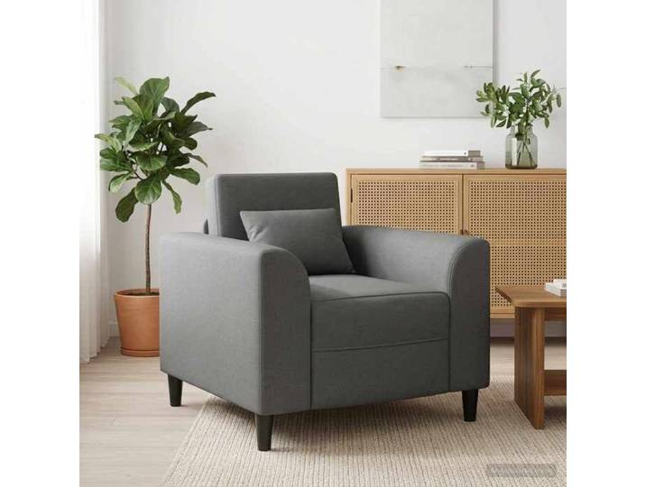 Fauteuil Gris foncé Tissu 42042455