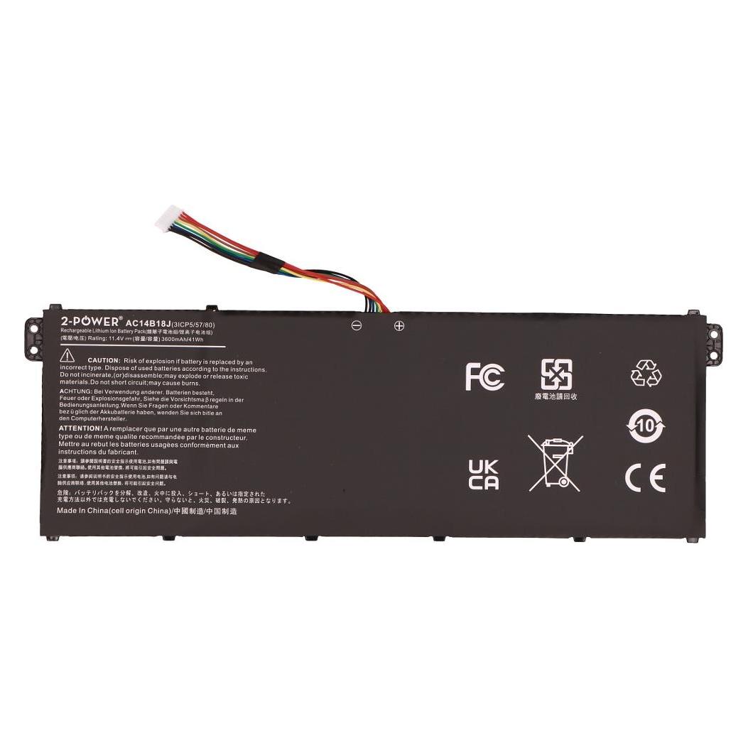 2-Power Main Battery Pack 11.1V 3220mAh (3220 mAh) (77050279)