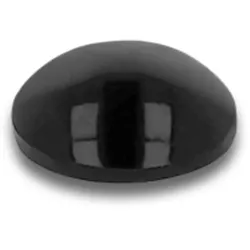 DELOCK Gummifüße rund 6 x 2 mm 80 Stück schwarz