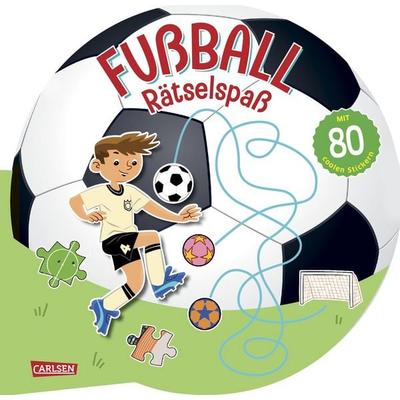 Fußball-Rätselspaß, Taschenbuch von Anton Poitier, Carlsen, 978-3-551-19276-9